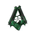Dual Berettas | Полированный малахит
