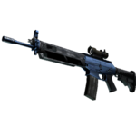 Сувенирный SG 553 | Анодированная синева